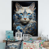 Siamese Serenade Cat - Cat Canvas Wall Art