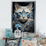 Siamese Serenade Cat - Cat Canvas Wall Art