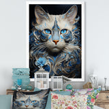 Siamese Serenade Cat - Cat Canvas Wall Art