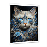 Siamese Serenade Cat - Cat Canvas Wall Art