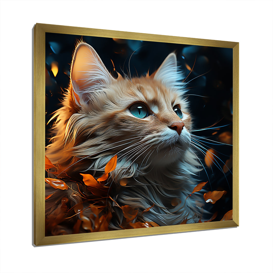 Singapura Spark Cat - Cat Wall Decor