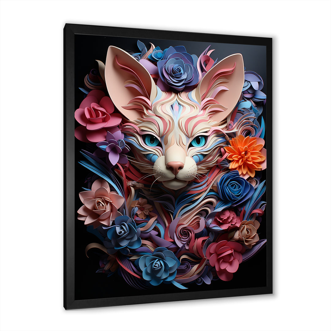 Cat Sphynx Soul Portrait - Cat Wall Art Prints