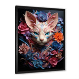 Cat Sphynx Soul Portrait - Cat Wall Art Prints