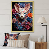 Cat Sphynx Soul Portrait - Cat Wall Art Prints