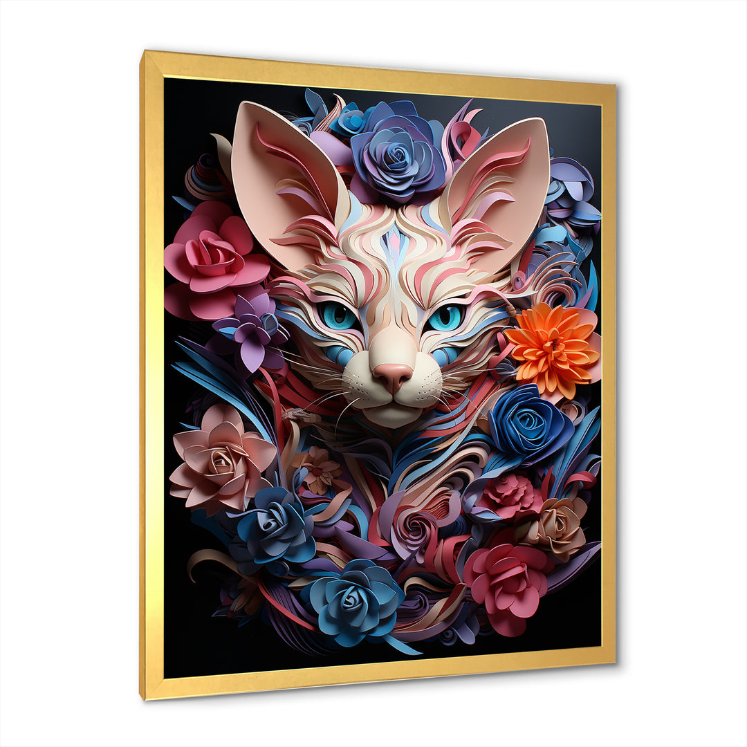 Cat Sphynx Soul Portrait - Cat Wall Art Prints