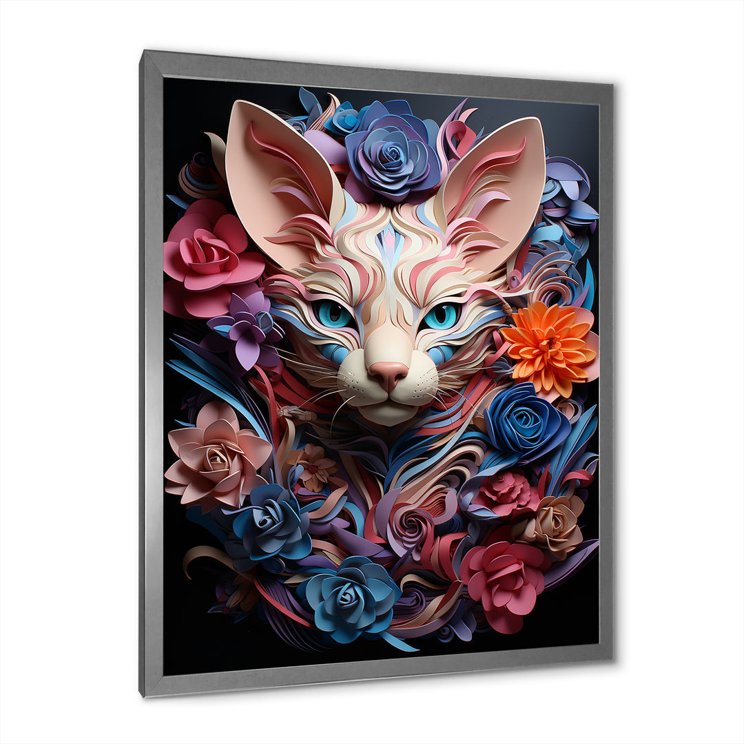 Cat Sphynx Soul Portrait - Cat Wall Art Prints