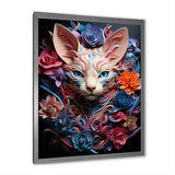 Cat Sphynx Soul Portrait - Cat Wall Art Prints