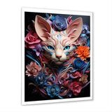 Cat Sphynx Soul Portrait - Cat Wall Art Prints