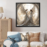 Angelic Annunciation Of Christianity Art - Spiritual Canvas Wall Art