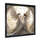 Angelic Annunciation Of Christianity Art - Spiritual Canvas Wall Art