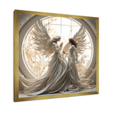 Angelic Annunciation Of Christianity Art - Spiritual Canvas Wall Art