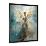 Angels Announcement Celestical Christianism I - Spiritual Canvas Wall Art