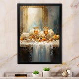 The Last Supper Spectrum Collage - Spiritual Canvas Wall Art