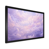 Purple Pastel Lansdcape - Landscapes Canvas Wall Art