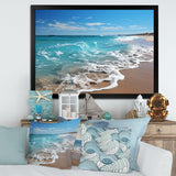 Oceanic Beach Harmony I - Coastal Canvas Wall Art