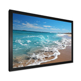 Oceanic Beach Harmony I - Coastal Canvas Wall Art