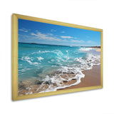 Oceanic Beach Harmony I - Coastal Canvas Wall Art