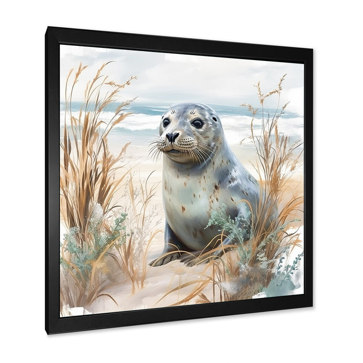 Coastal Animal Charm In Winter - Coastal Animal Wall Art Prints