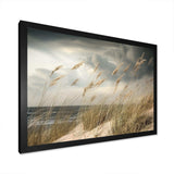 Coastal Beach Grass Tranquility - Coastal Canvas Wall Art