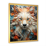 Mystic Wolf Animal Portrait - Wolf Canvas Wall Art