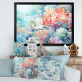 Underwater Coral Symphony Ii I - Animals Canvas Wall Art