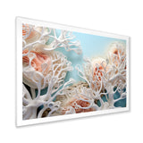 Pink Basket Underwater Elegance - Pink Coral Wall Art