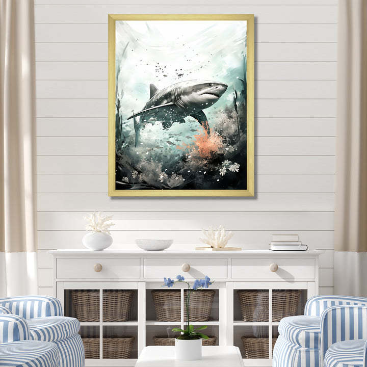 Shark Silent Killer - Shark Wall Decor