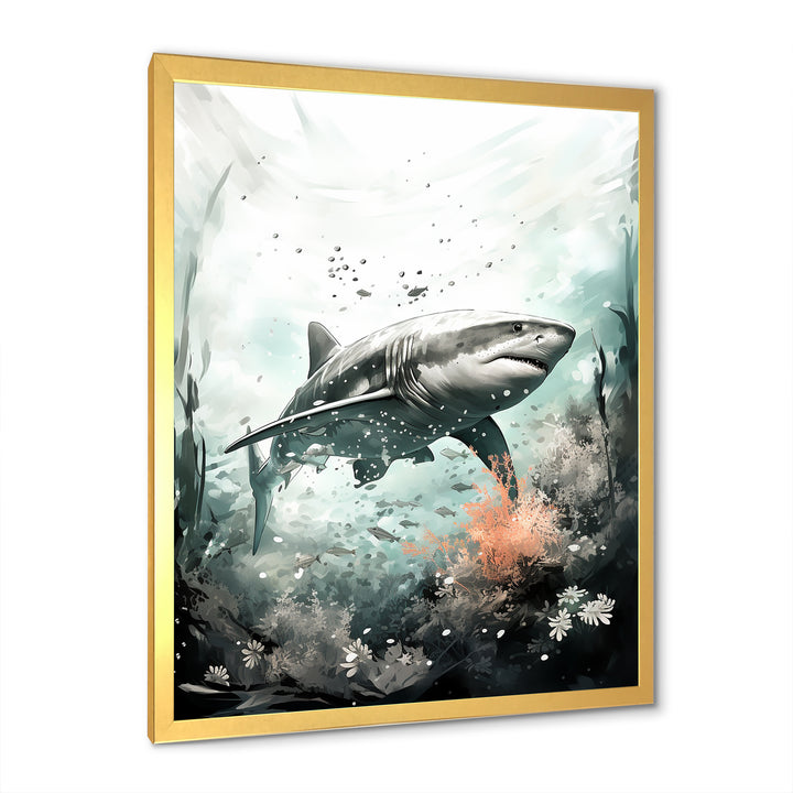 Shark Silent Killer - Shark Wall Decor