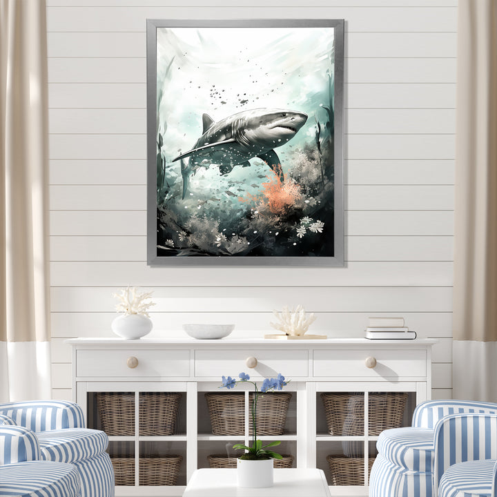Shark Silent Killer - Shark Wall Decor
