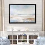 Soft Color Beach Horizon I - Coastal Canvas Wall Art