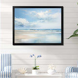 Coastal Beach Minimal Scenery II - Coastal Canvas Wall Art