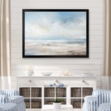 Coastal Beach Minimal Scenery III - Coastal Canvas Wall Art