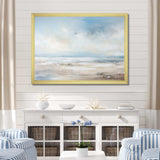 Coastal Beach Minimal Scenery III - Coastal Canvas Wall Art