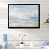 Coastal Beach Minimal Scenery V - Coastal Canvas Wall Art