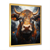 Liquid Fusion Cow Portrait - Cow Wall Decor