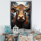 Liquid Fusion Cow Portrait - Cow Wall Decor