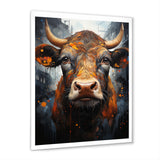 Liquid Fusion Cow Portrait - Cow Wall Decor