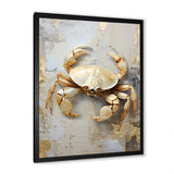 Minimalism Crab Painting - Crab Home Decor Art