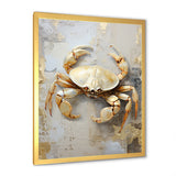 Minimalism Crab Painting - Crab Home Decor Art