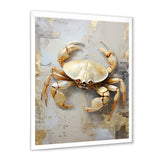 Minimalism Crab Painting - Crab Home Decor Art