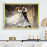 Couple Dance Ballroom Waltz II - Fashion Canvas Wall Art