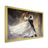 Couple Dance Ballroom Waltz II - Fashion Canvas Wall Art