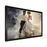 Couple Dance Ballroom Waltz III - Fashion Canvas Wall Art