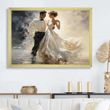 Couple Dance Ballroom Waltz III - Fashion Canvas Wall Art