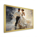 Couple Dance Ballroom Waltz III - Fashion Canvas Wall Art