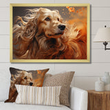 Dog Afghan Hound Air - Dog Bedroom Wall Art