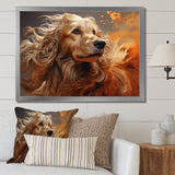 Dog Afghan Hound Air - Dog Bedroom Wall Art