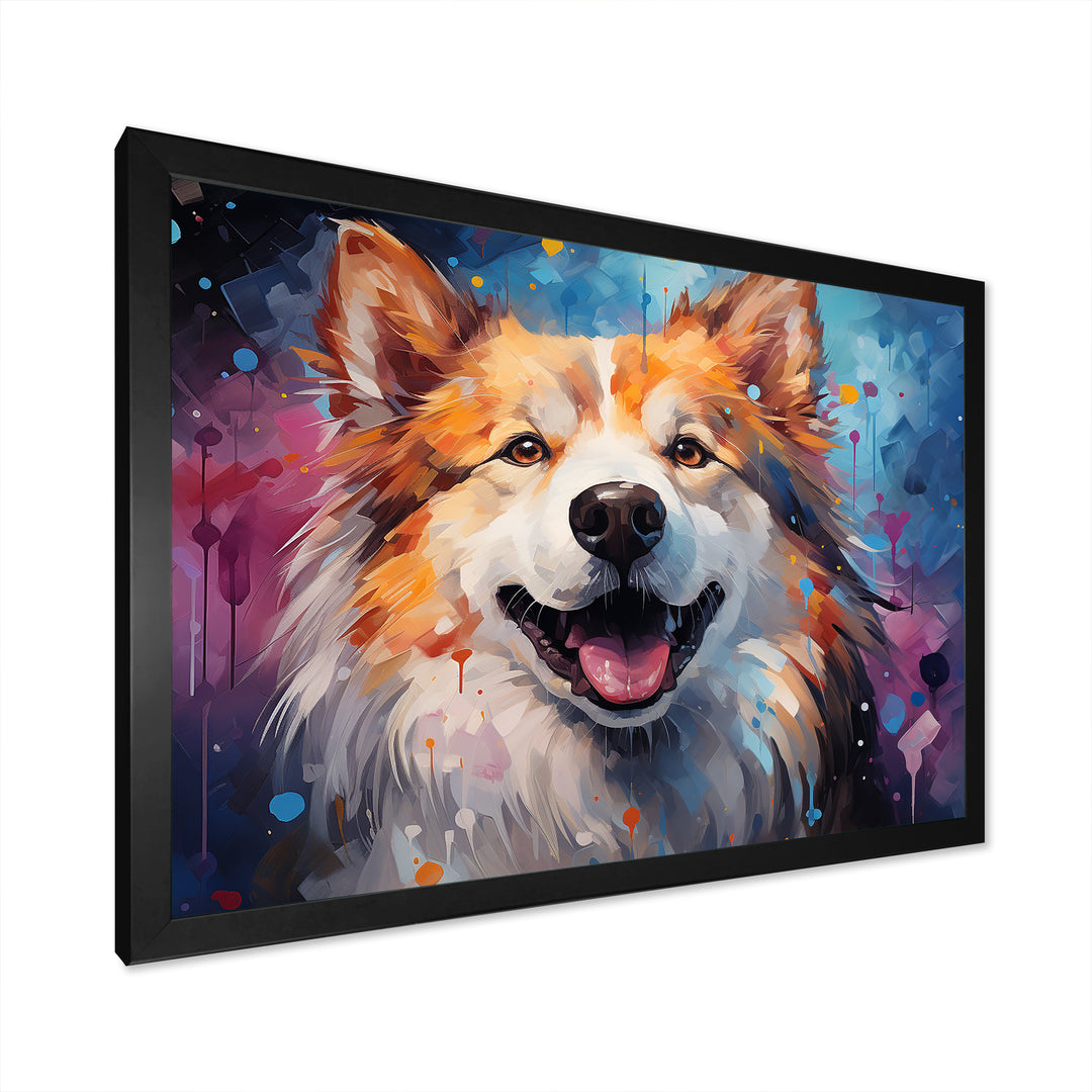 Dog Akita Aurora - Dog Wall Art Prints