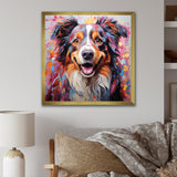 Dog Australian Shepherd Aura - Dog Home Decor Art