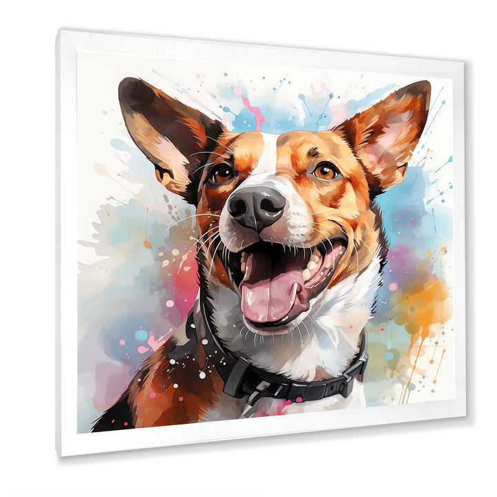 Dog Basenji Bliss - Dog Bedroom Wall Art
